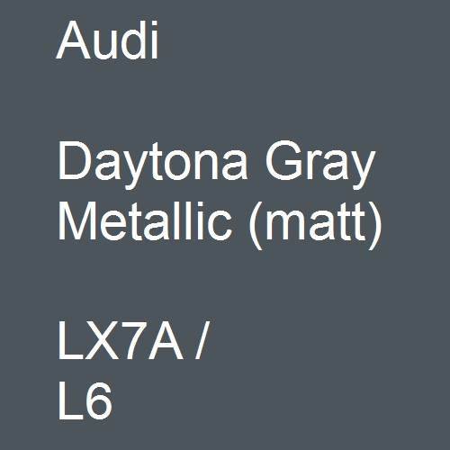 Audi, Daytona Gray Metallic (matt), LX7A / L6.